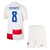 Maillot de Supporter Croatie Kovacic 8 Domicile Euro 2024 Pour Enfant